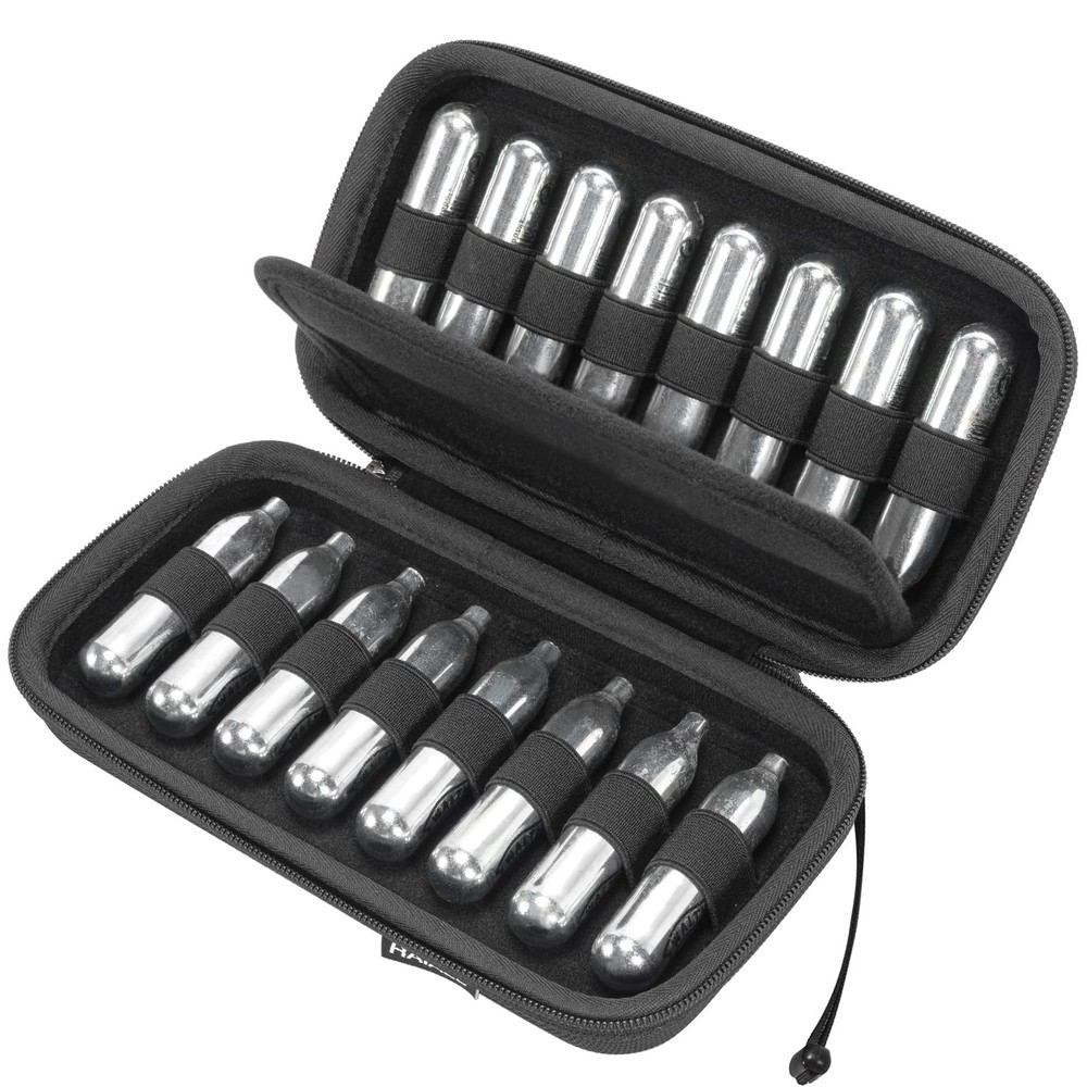 RAIACE CO2 Cartridges Storage Case Medium/Large, Hold 16pcs