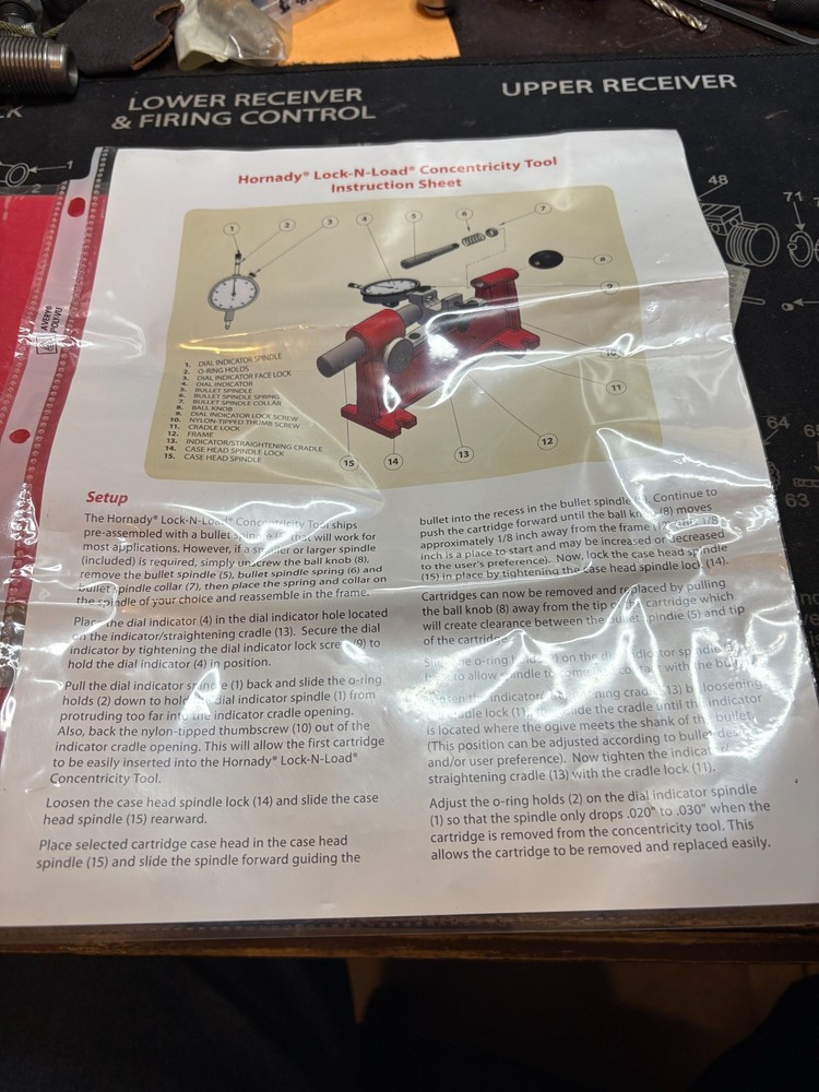 HORNADY LOCK-N-LOAD Concentricity Tool (NEW)