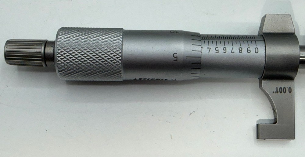 Insize Inside Micrometer 1–2 Inch .001 Graduation With Case And Standard