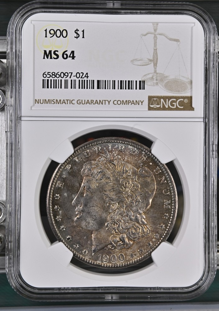 1900 Morgan Silver Dollar NGC MS-64