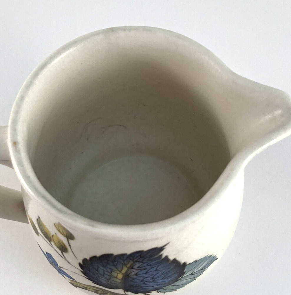 Sylvac Ware Lime Grove Range Open Sugar Bowl and Cream Pitcher England