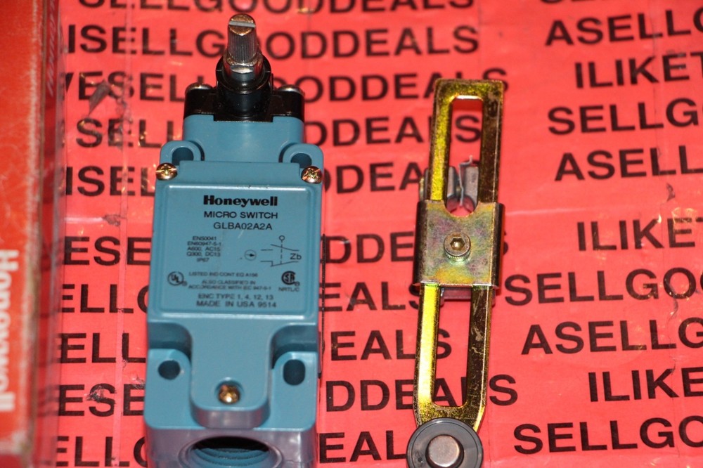 Honeywell GLBA02A2A Micro Switch Rotary Limit Switch W/Roller Lever New