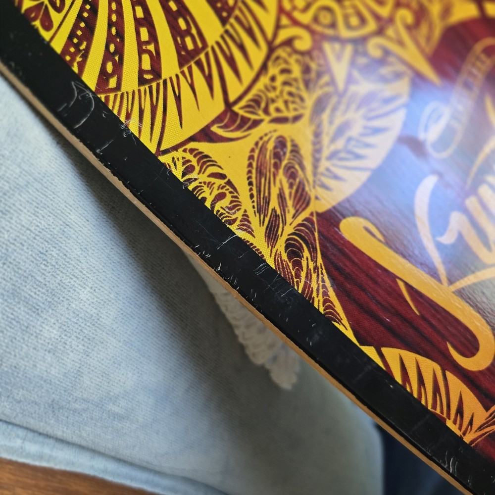 Kryptonics 35” Cruiser Longboard Skate board aztec print trucks wheels
