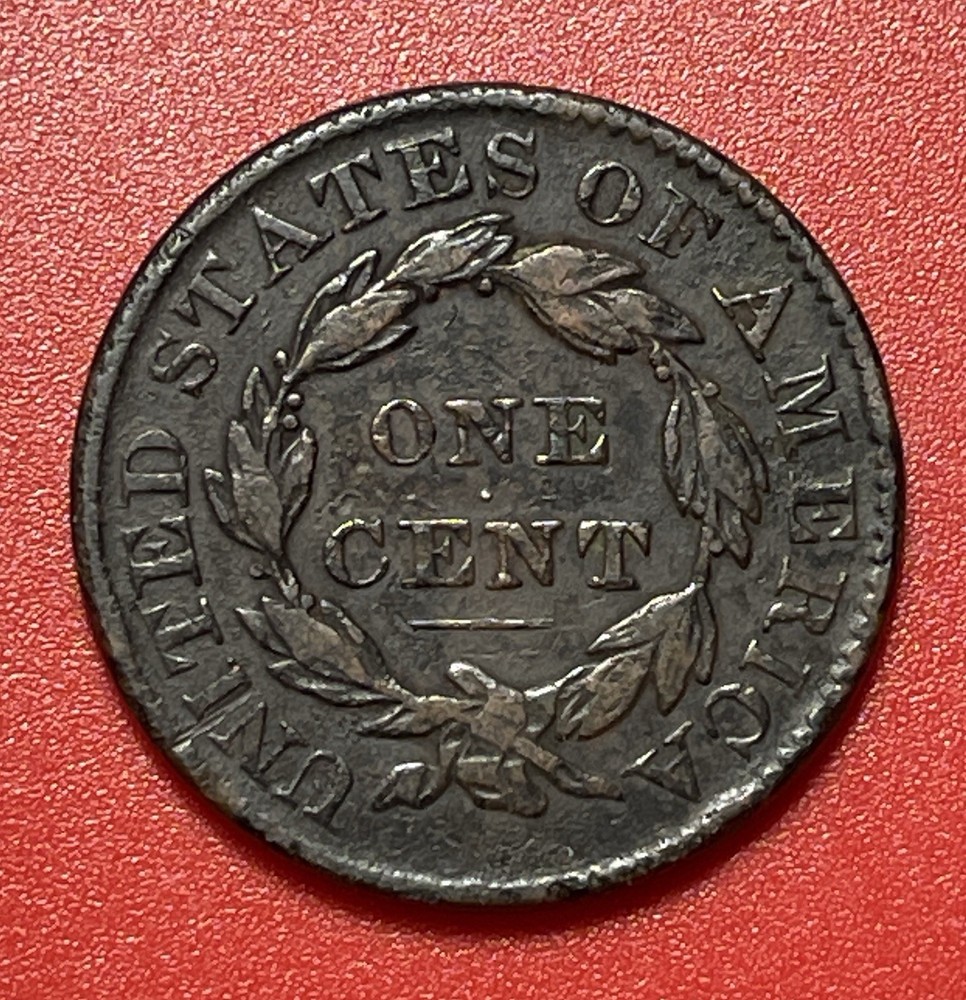 1832 Coronet Head Large Cent, Circulated.