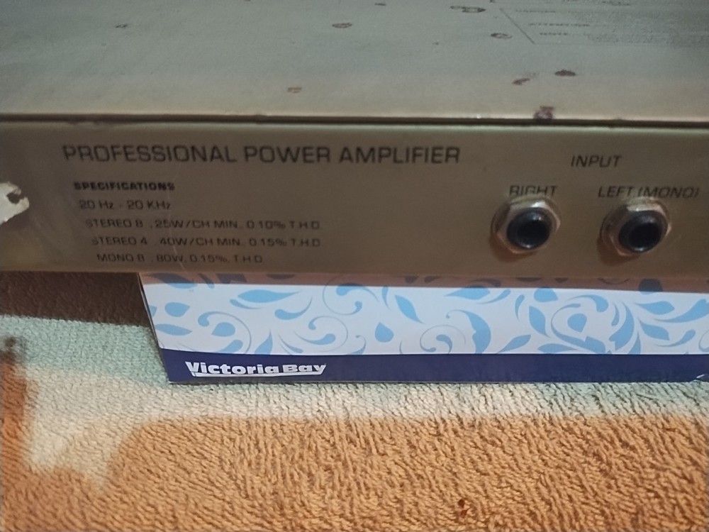 BGW SYSTEMS Professional Power Amplifier Model 75 RACK MOUNT Audio Equipment