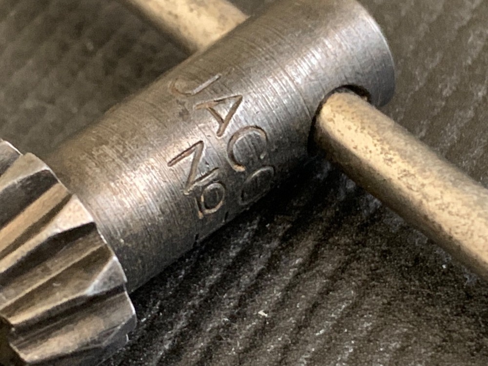 Vintage Original Jacobs #1 Chuck Key