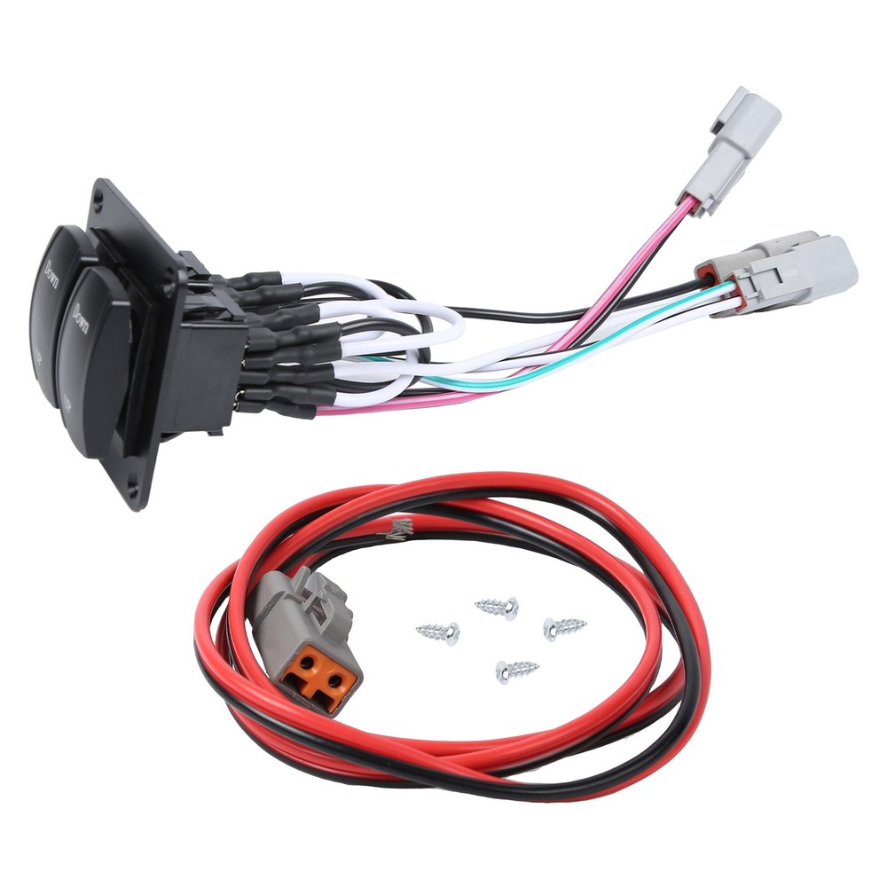 Marine Double Rocker Switch Kit for Single Actuator Trim Tab Systems/ 12V 24V