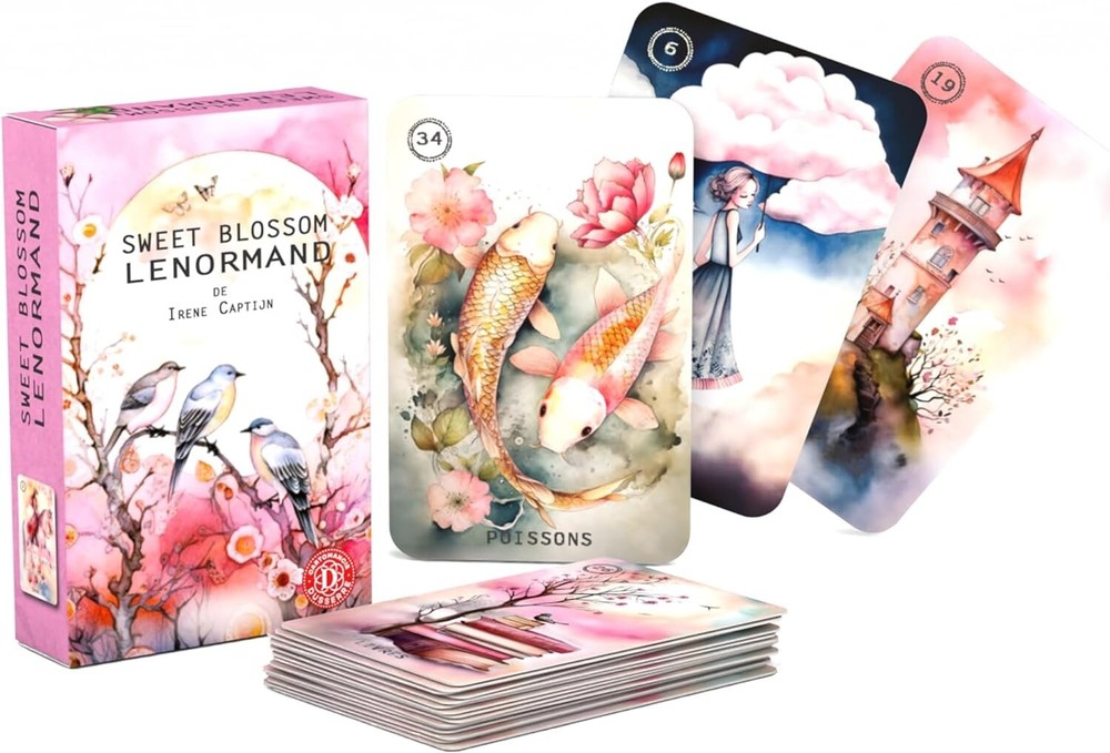 Sweet Blossom Lenormand Divination Card Deck