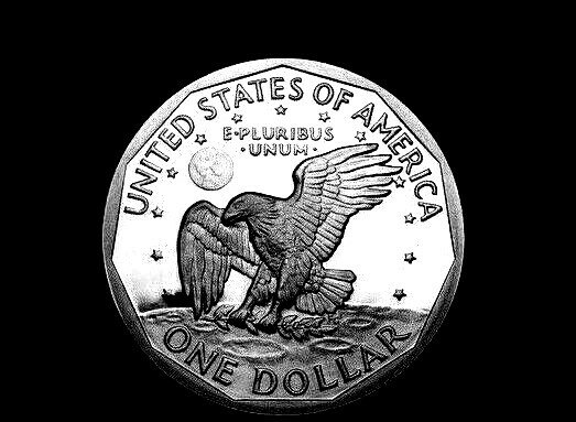 1980 S Proof Susan B Anthony SBA Dollar coin