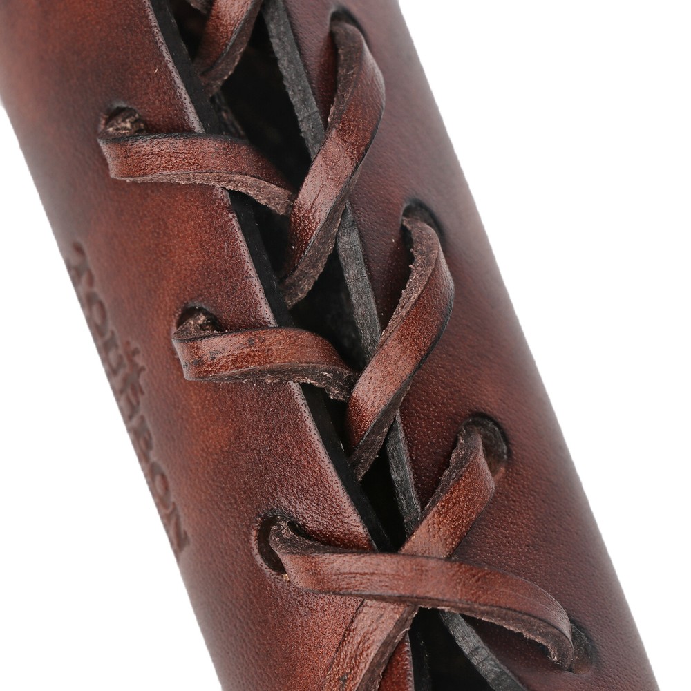 Hunting Leather Axe Handle Protection Hatchet Guard Adjusted Lacing Grip