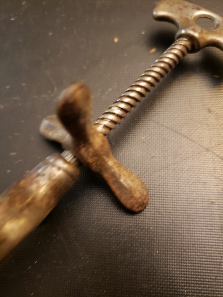 antique corkscrew
