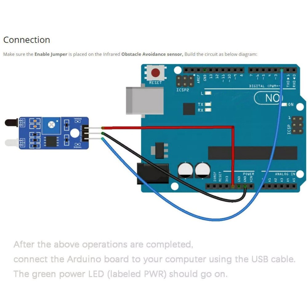 10PCS Smart Car Robot IR Infrared Obstacle Avoidance Sensor Replacement