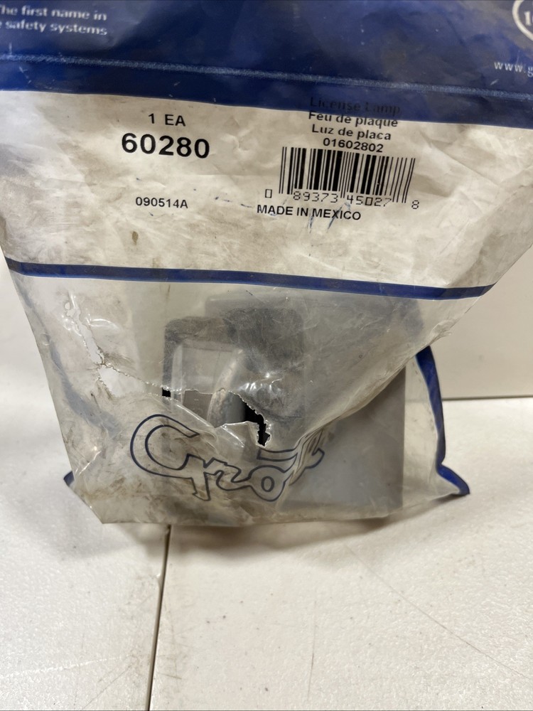 License Plate Light Grote 60280