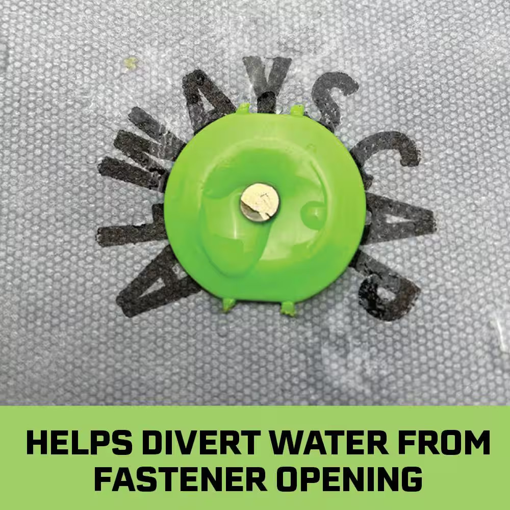 Nailpac 1 In. Collated Roofing Nail with Cap (2000-Pack)