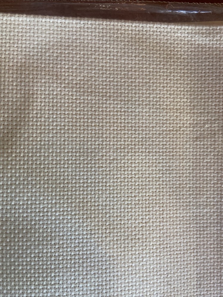 Aida 18 Count Ivory Cotton Fabric