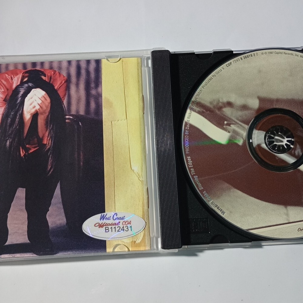Meredith Brooks Blurring The Edges Signed Autograph CD With COA Proof