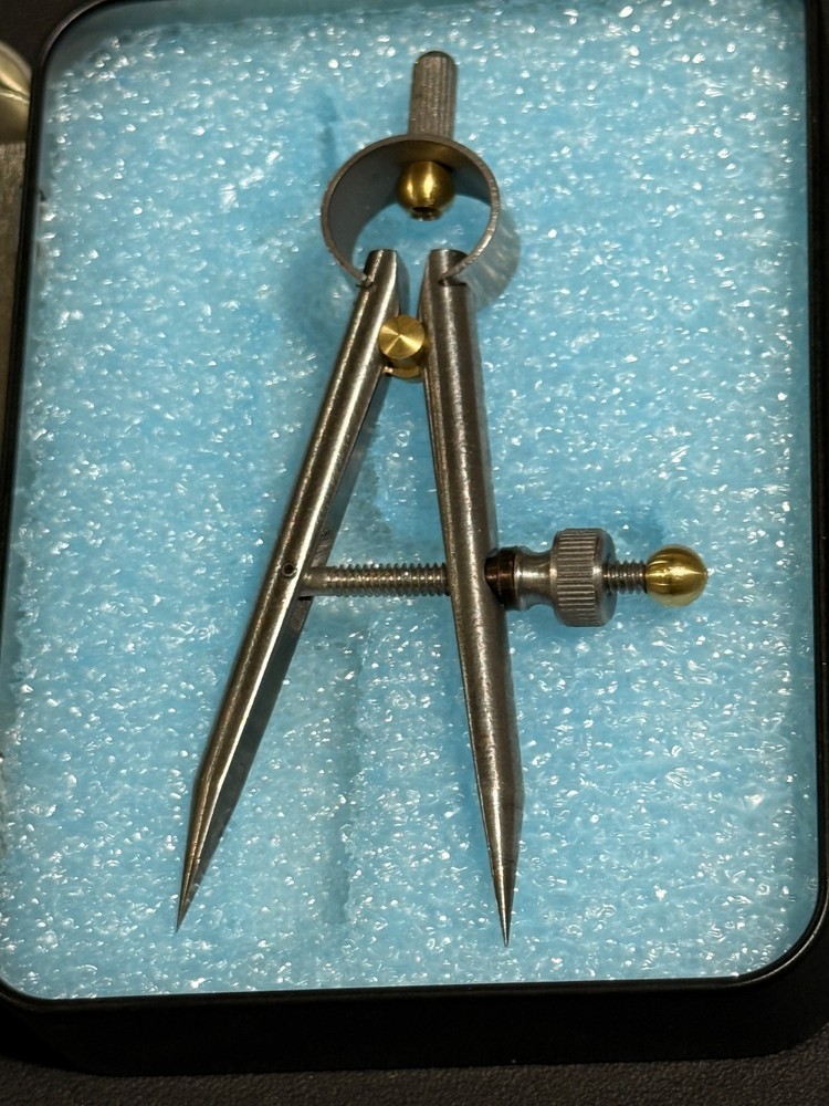 3" Solid Carbide Tipped Precision Divider / marking tool