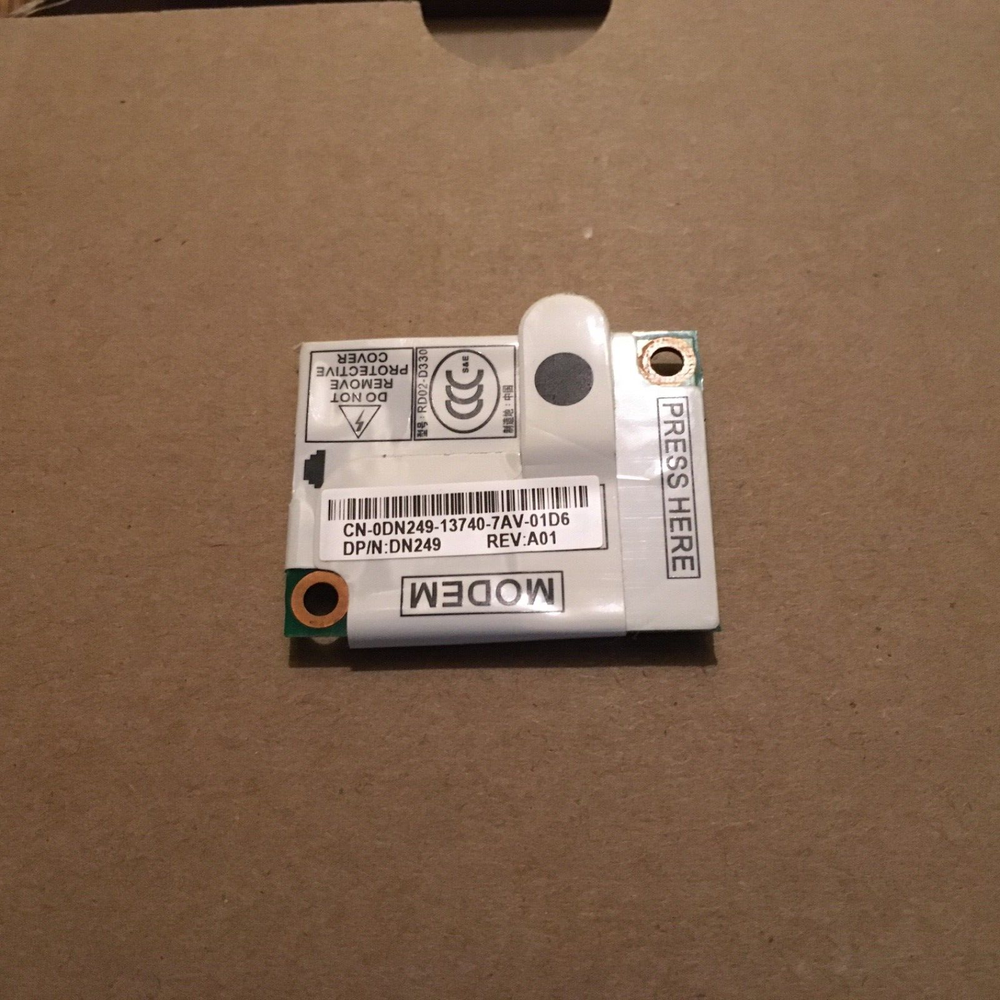Conexant RD02-D330 Laptop Modem Card/Module - Dell PN: DN249