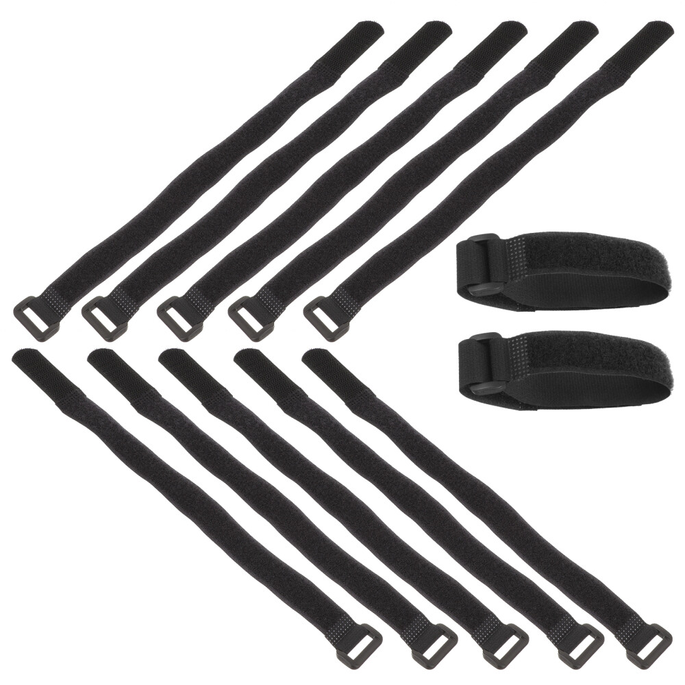 12PCS Office Organizer Cable Fixing Straps Gear Replacement Straps