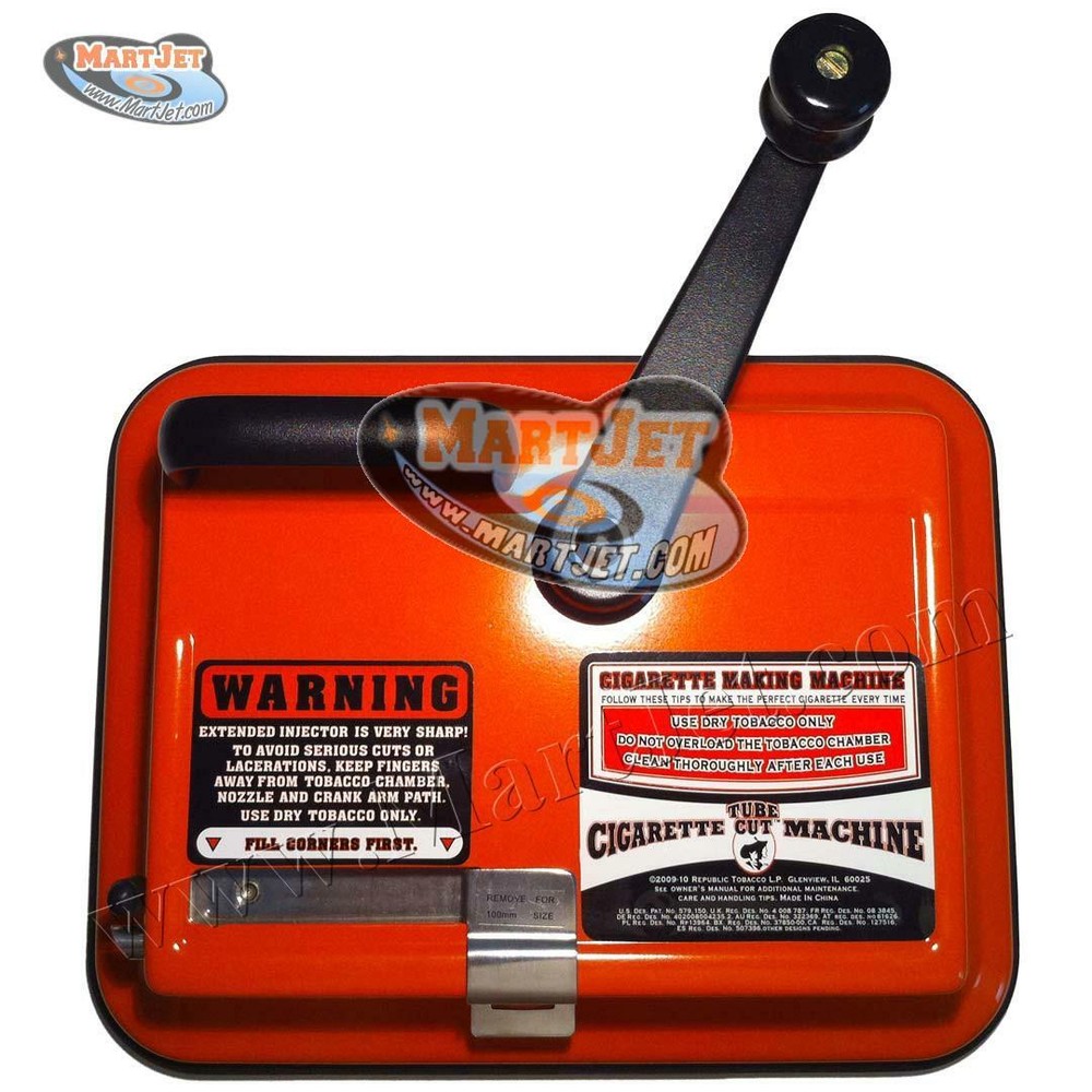 Tube Cut Cigarette Making Injector Roller Maker Machine Regular Kings 100mm 100s