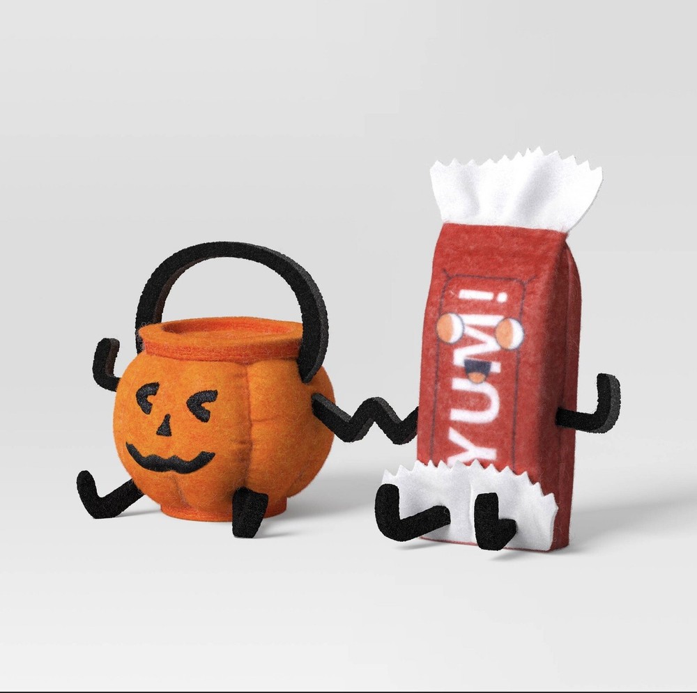 2024 Halloween Candy Bow & Candy Bar Duo NWT