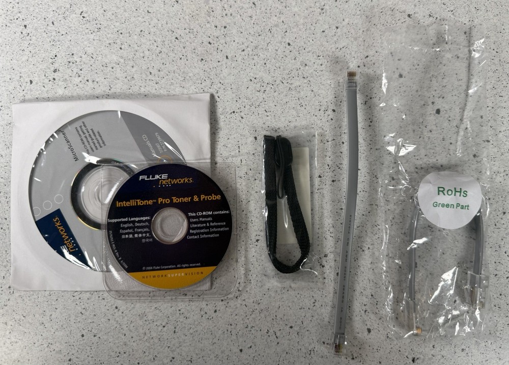 Fluke Networks MicroScanner2 Termination Test Kit Clean!!