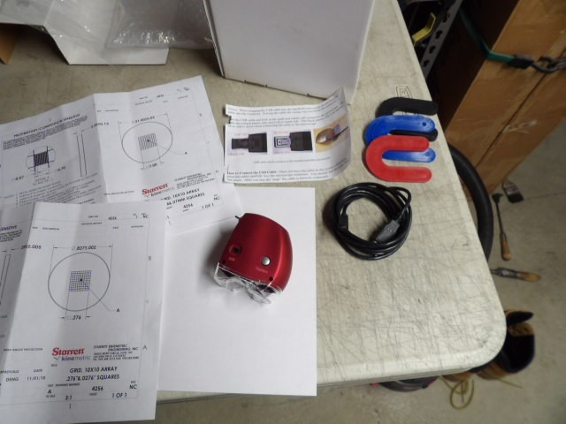 STARRETT Kinescope-IR-Vlink Hand Held Video Microscope New