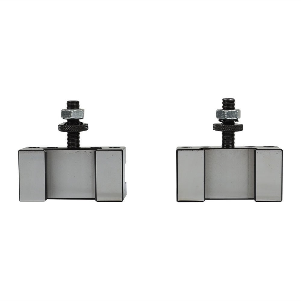 AXA 250-100 Set Piston Type Quick Change Tool Post Holder For Lathe 6-12"