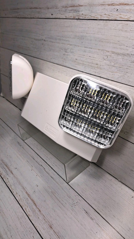 Lighting Basics LED Emergency Light, Emergency Lighting with Dual Adjustable LED