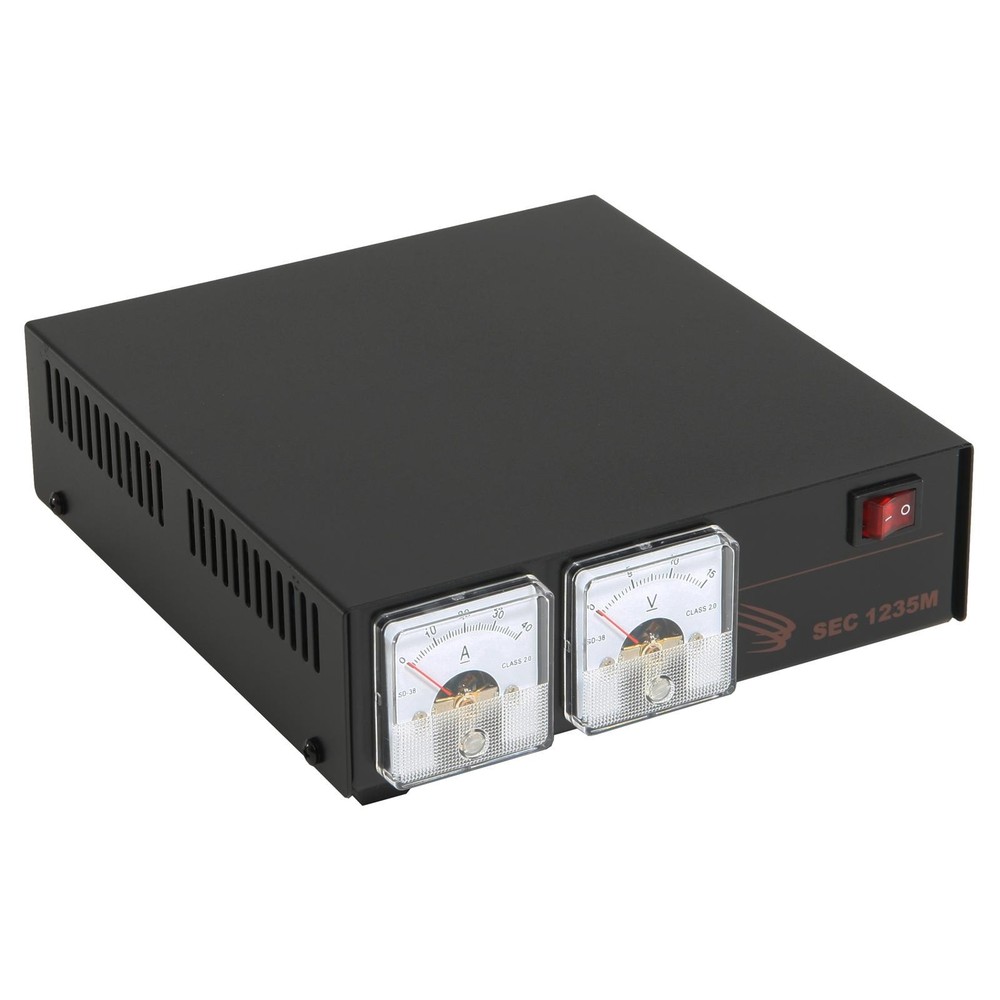 SAMLEX SEC-1235M 30A Switching Power Supply w/ Metters