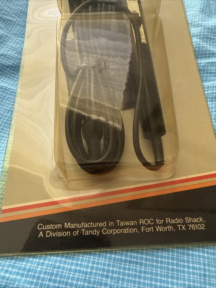 Realistic 33-2001A Dynamic Mike Cassette Recorder Microphone