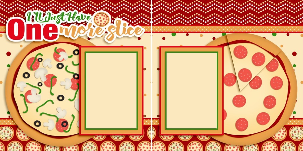 FAMILY NIGHT - Scrapbook Layout Set