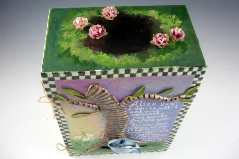 "Down the Rabbit Hole" CD Pattern Class Tutorial by Cindee Moyer