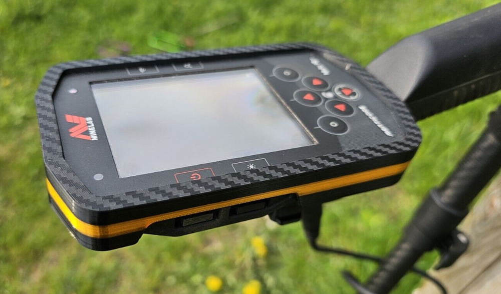 Minelab Manticore Two Tone Black/Orange FlexRubber Protective Control Unit Cover