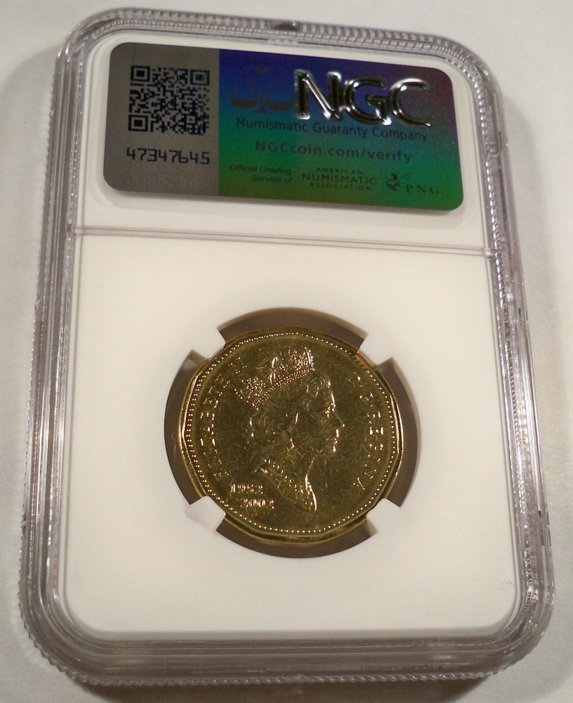 2002 CANADA LOON DOLLAR NGC MS67 1952-2002 UNCIRCULATED MINT SET ISSUE MS 67 $1