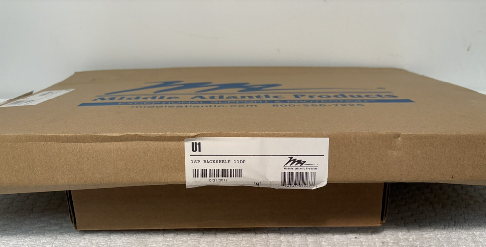 New Middle Atlantic U-1 Utility Shelf