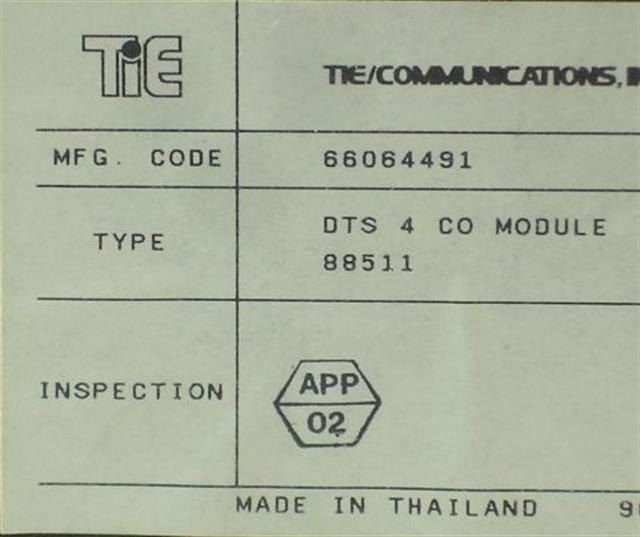 NEC - Nitsuko - Tie 88511 Console