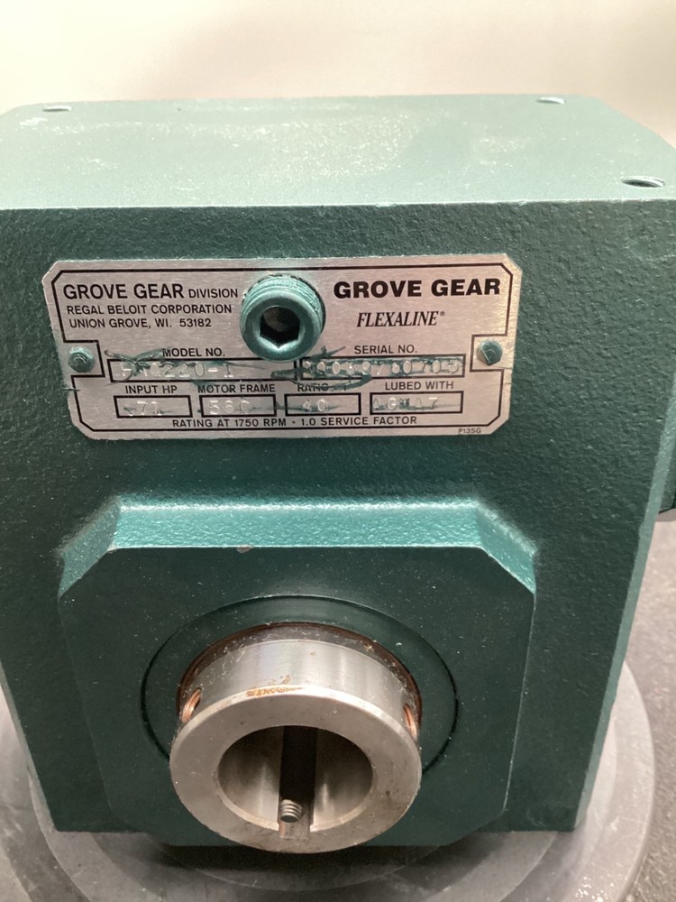 GROVE GEAR HMQ220-1 GEARBOX USED