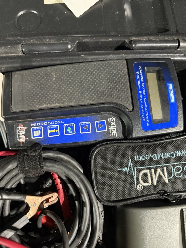midtronics micro 500 xl battery tester with printer for sale