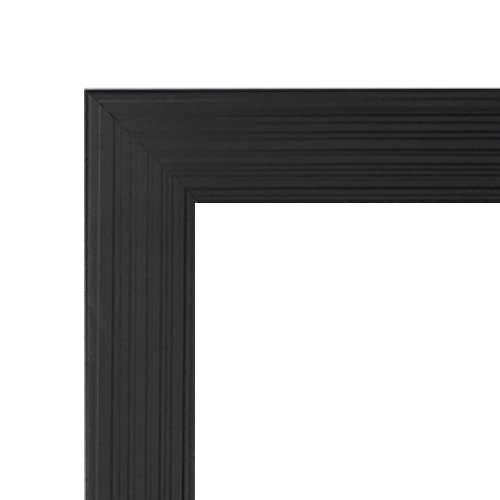PECULA 2 Pack 5x7 Picture Frame, Black Frame for Wall 5x7in,