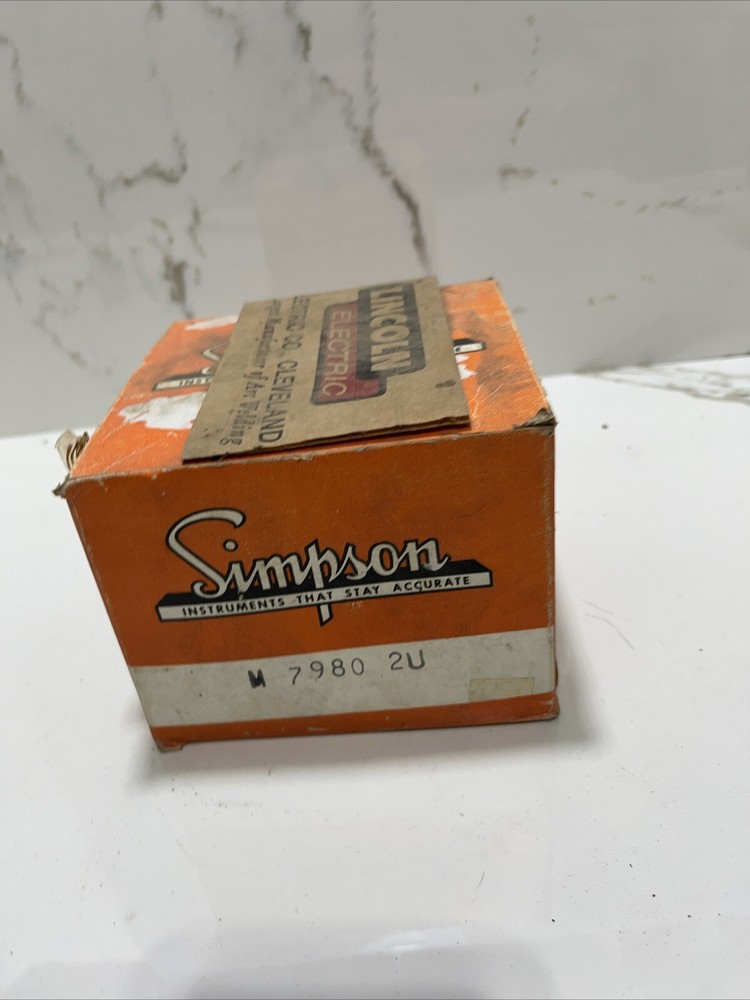 SIMPSON M-7980-2U 0-1500 AMPS DC