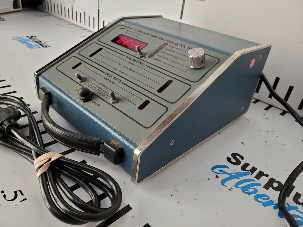 DYNATECH NEVADA I.V. INFUSION PUMP ANALYZER MODEL 404A