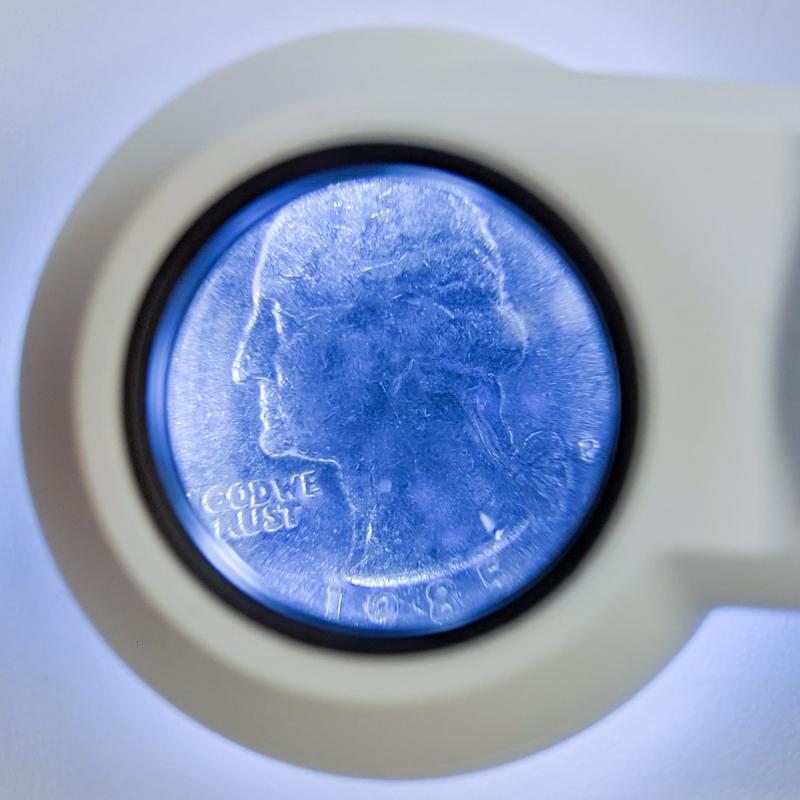 Aven 26053 Hand Held Magnifier 10x/30x With LED Light