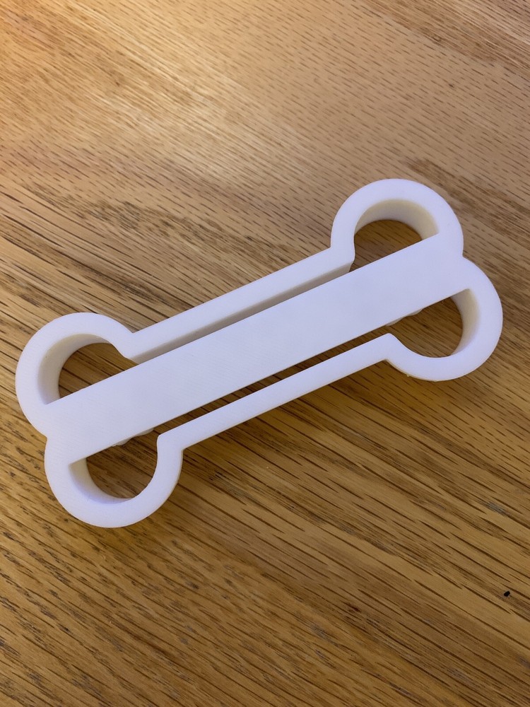 Personalized Dog Bone Cookie Cutter - 3 inches - Custom Made!