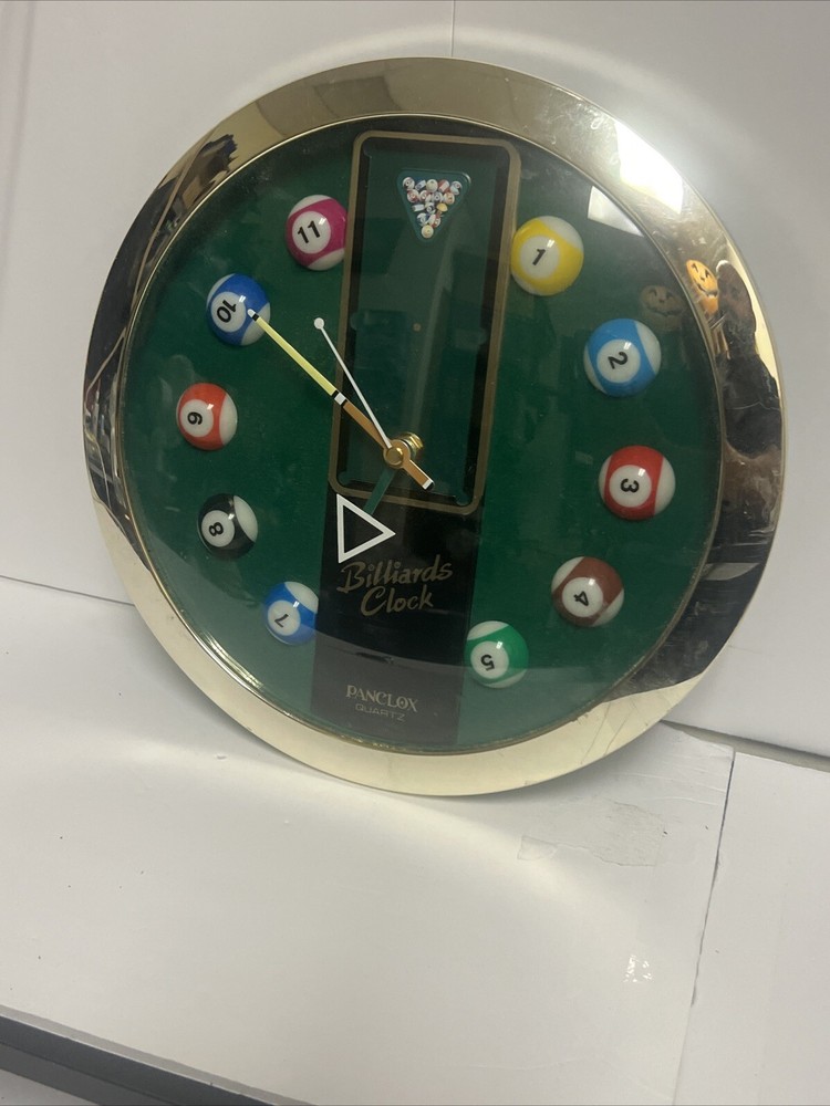 VTG Billiards Clock Works Needs Battery