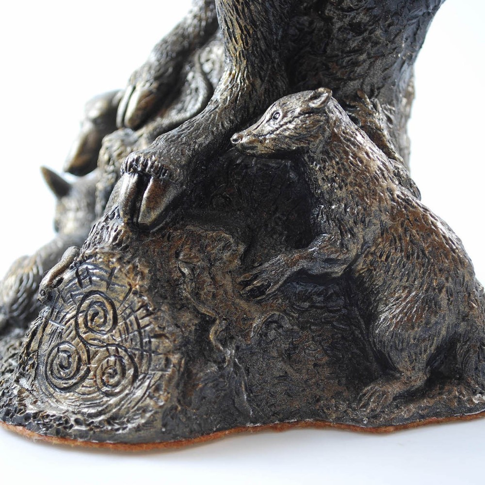 Gwyn ap Nudd (Cernunnos) - Hand cast statue