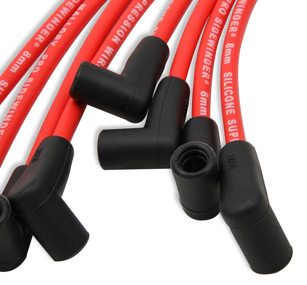 Mallory 604 Pro Wire Spark Plug Wires Socket Terminal Style