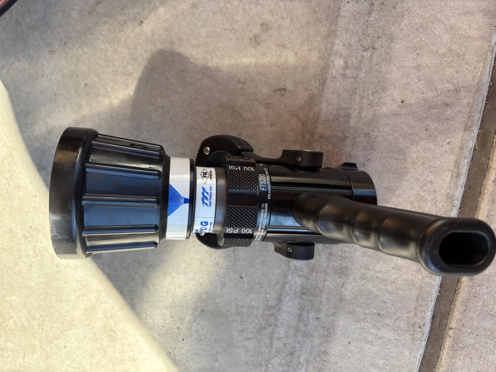 Brand New Task Force Tips ThunderFog 1.5" Fire Hose Nozzle Selectable Gallonage