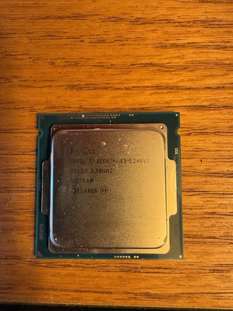 Intel Xeon Processor E3-1246 V3 Quad-Core 3.5GHz