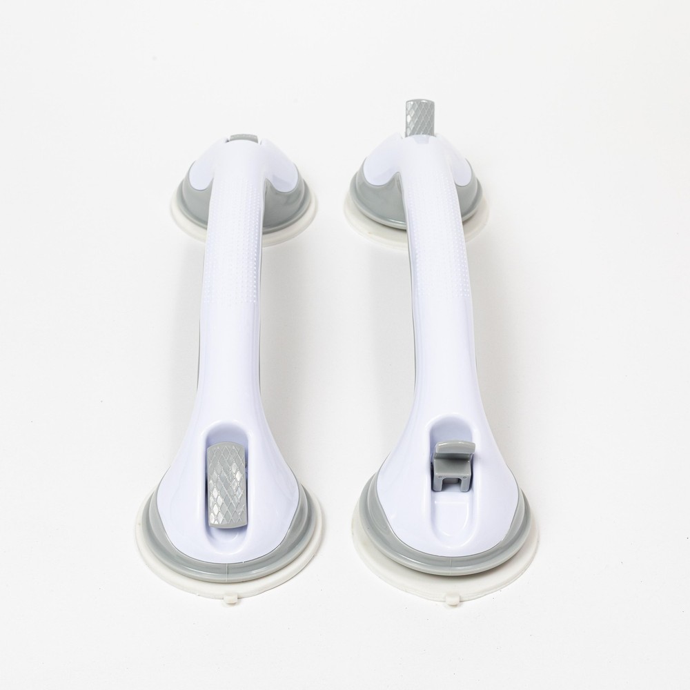 Grab Bars Bathroom Safety Support Handle Helping Handle Suction 2 Pack Portable